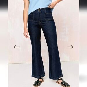 Christy Dawn The Lula Jean Dark Wash Denim 25 NWT